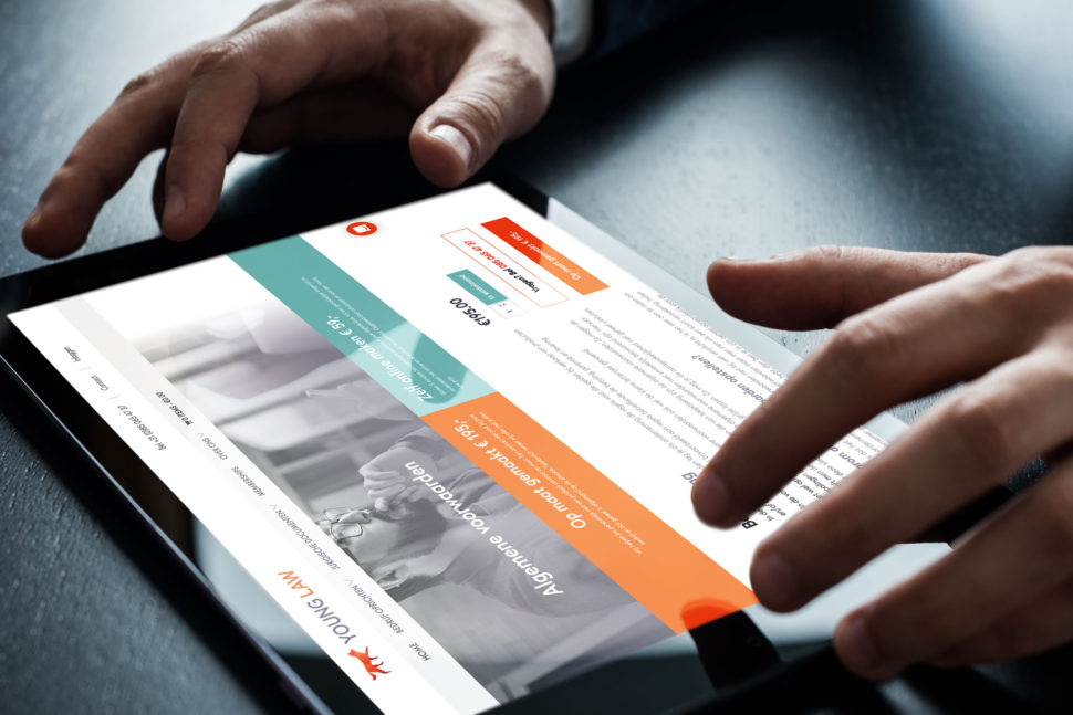 Young Law website / webshop ontwikkeling